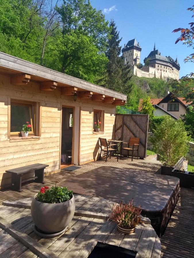 Stodola-Soukromy Apartman Pro Dva S Venkovni Virivkou Karlstejn Luaran gambar